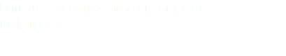 Unit-202, 3779 Mascardo St., Sta. Cruz, Makati City